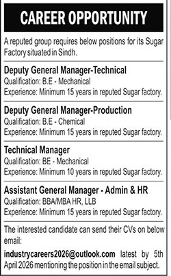 Sugar Industry Group Pakistan