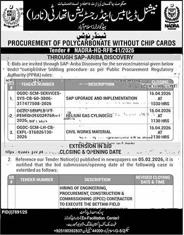 NADRA Islamabad Pakistan