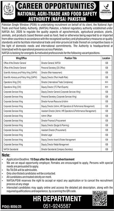 NAFSA Islamabad Pakistan