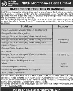 NRSP Microfinance Bank