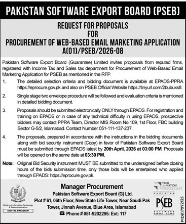 Pakistan Software Export Board Islamabad