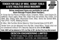 Descon Lahore Pakistan