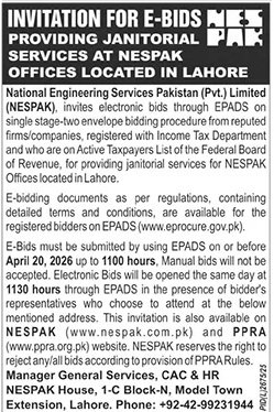 NESPAK Lahore Pakistan
