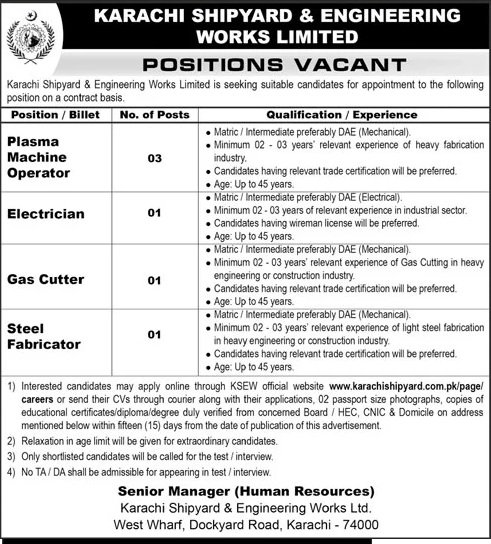 Karachi Shipyard & Engineering Works Pakistan
