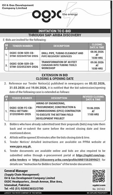 Oil & Gas Development Company Limited