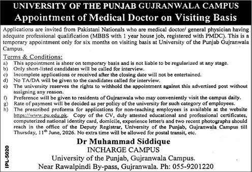 University of The Punjab Gujranwala Pakistan