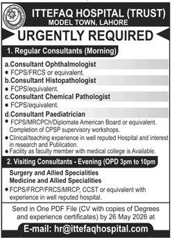 Ittefaq Hospital (Trust) Lahore Pakistan