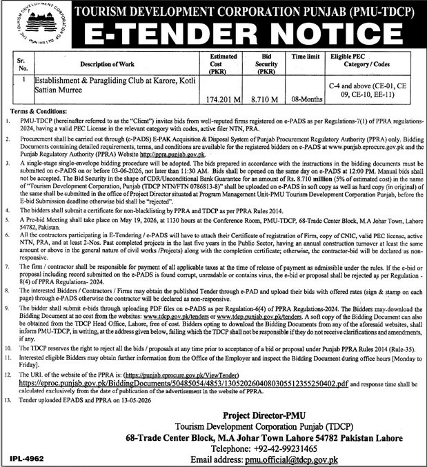 Tourism Development Corporation Punjab