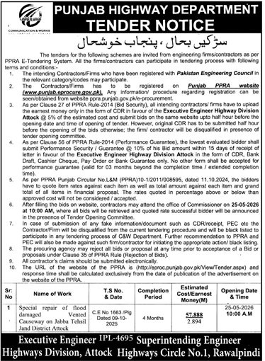 Punjab Highway Department Pakistan
