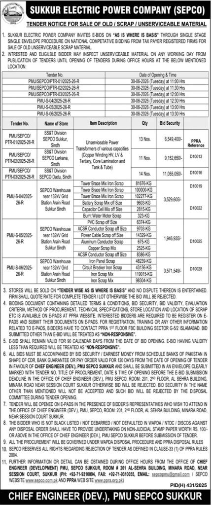 Sukkur Electric Power Company Pakistan
