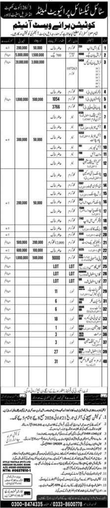 Style Textile Pvt Limited Lahore Pakistan